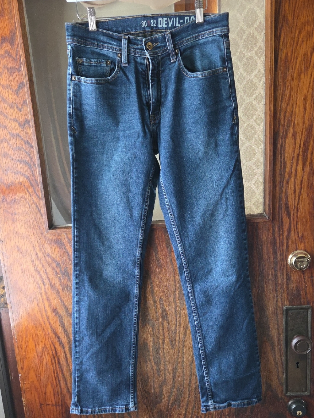 Devil-Dog Dungarees Men's Jeans - Size 30x32 - Classic Blue Denim